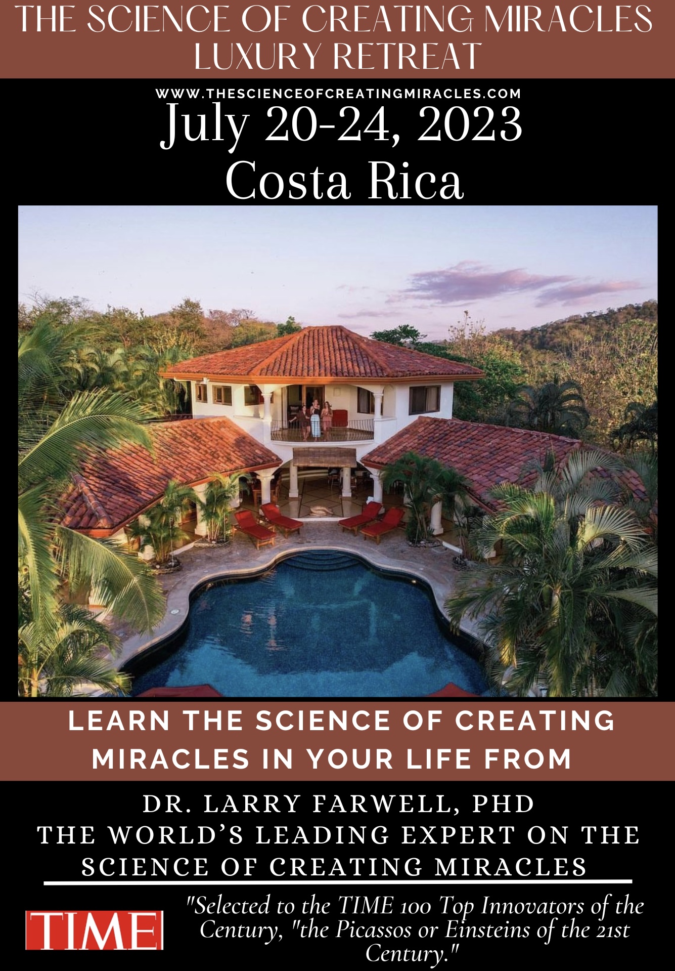 Science of Creating Miracles, Costa Rica Retreat